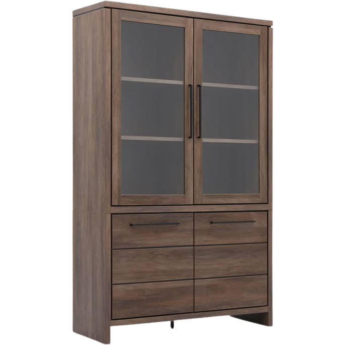 Trendhopper Vitrine Sefro Dark Almond