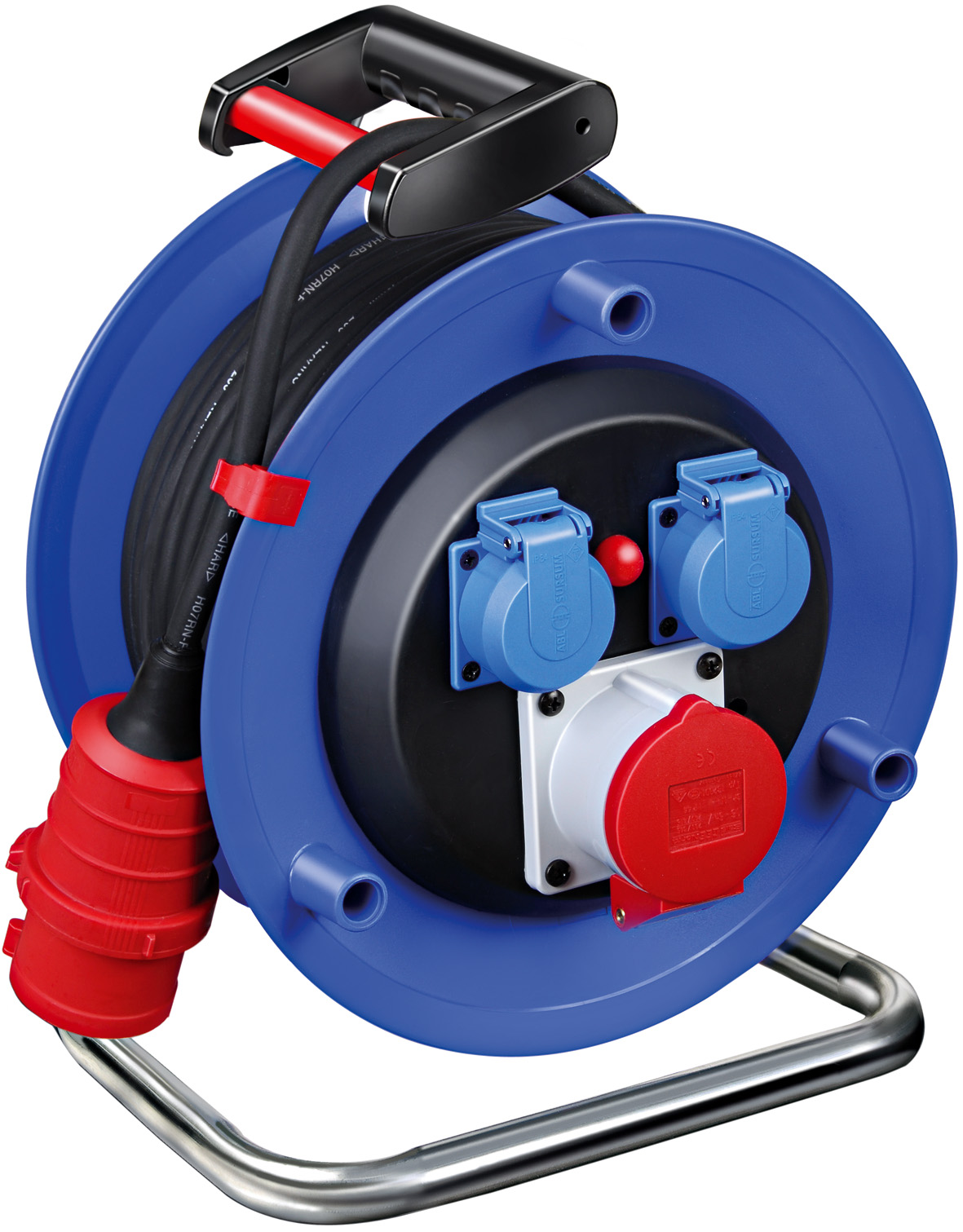 Brennenstuhl 1237990 Garant Power Reel CEE 1 20m H07RN-F 5G2.5 IP44 16A za gradilišta