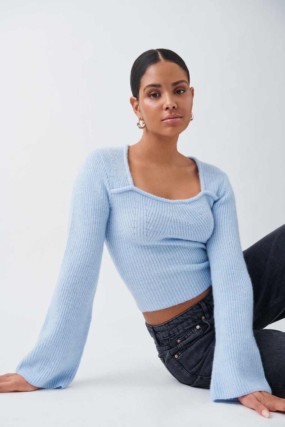 Knitted top