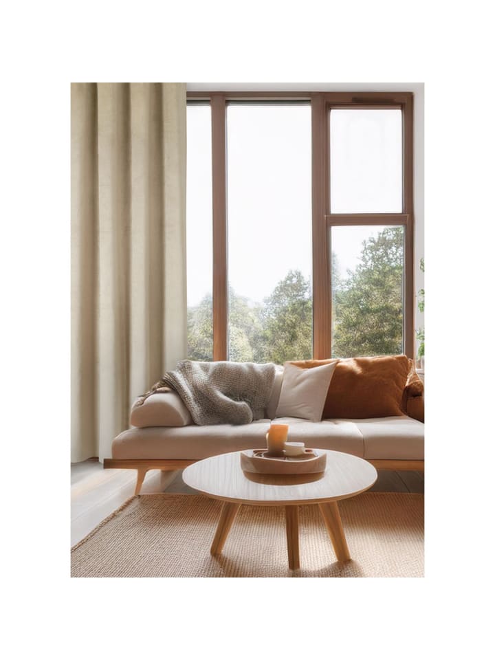 Tom Tailor TT Ösenvorhang VelvetSignature 140 x 250 cm in Beige günstig kaufen 140 x 250 cm