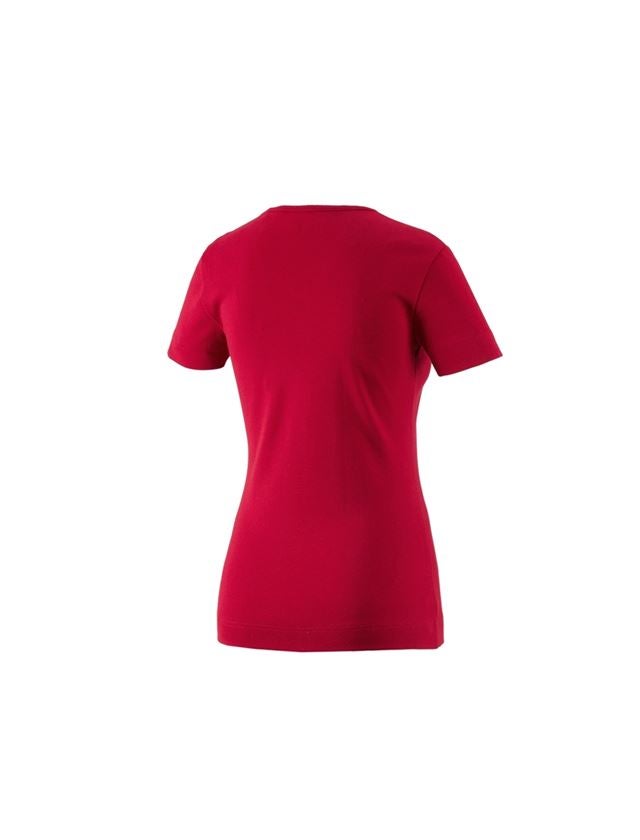 e.s. T-Shirt cotton V-Neck, Damen