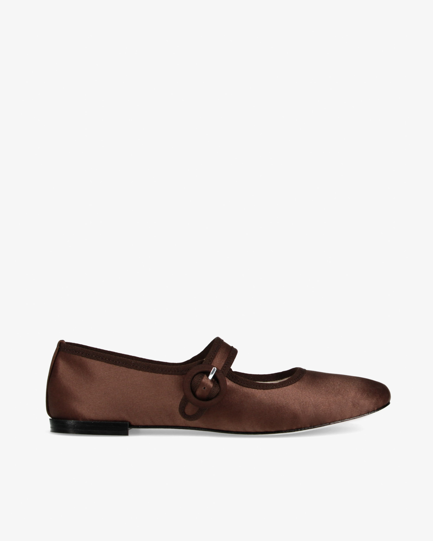 Georgia square-toe Mary Janes - Satin
