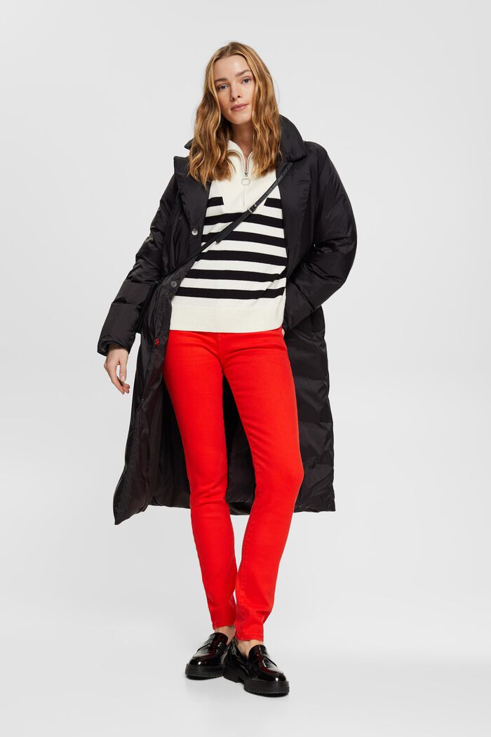 Mid-Rise-Stretchjeans in schmaler Passform