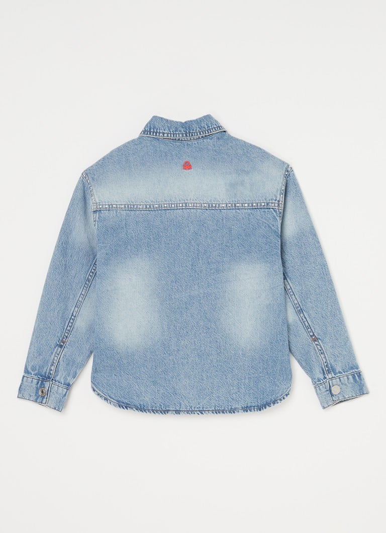 Benetton jeans jakna z okrasnimi kamni