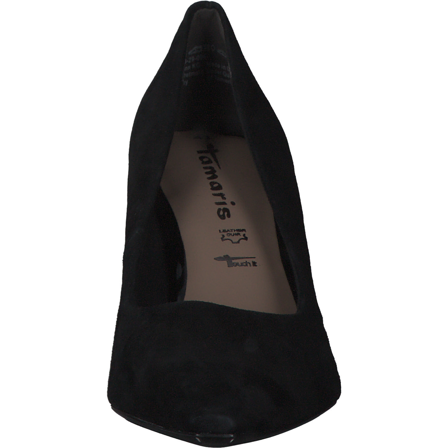 Tamaris 22403-29, Pumps, Damen, BLACK SUEDE