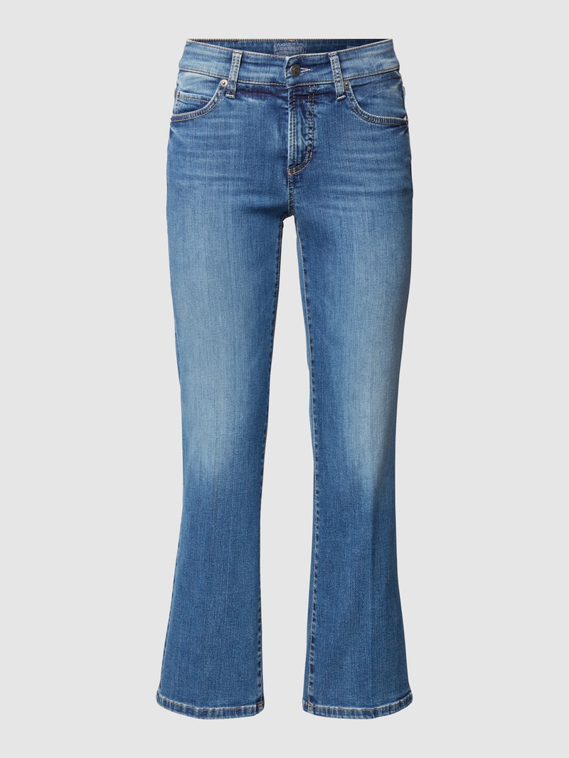 Jeans mit Stretch-Anteil Modell 'Paris' in blau