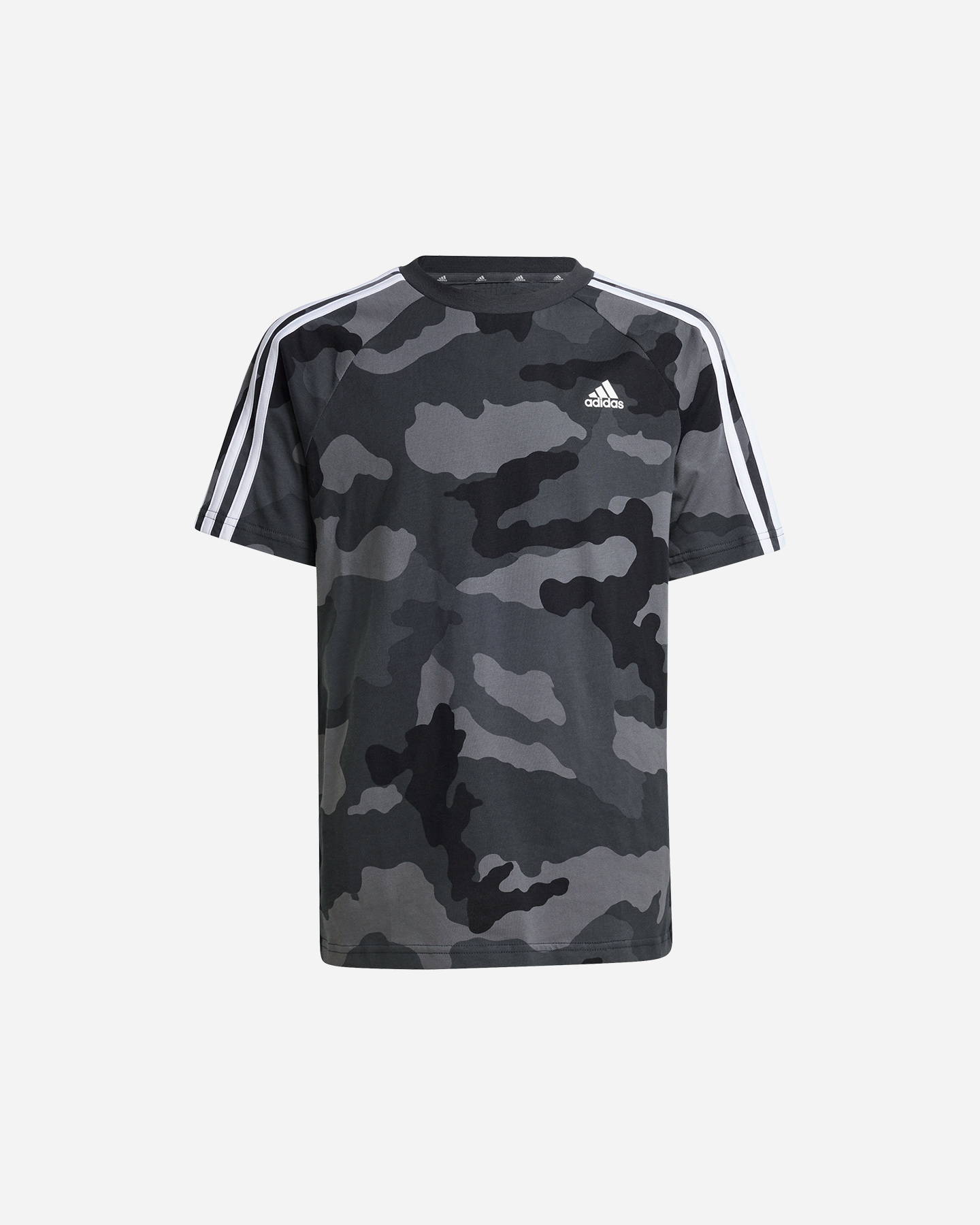 Koszulka Adidas Camouflage 3stripes Jr IV7304