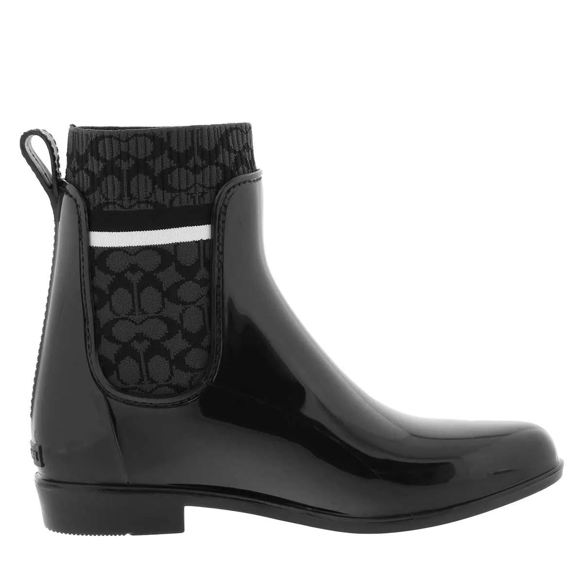 COACH Stiefeletten schwarz Regenstiefel