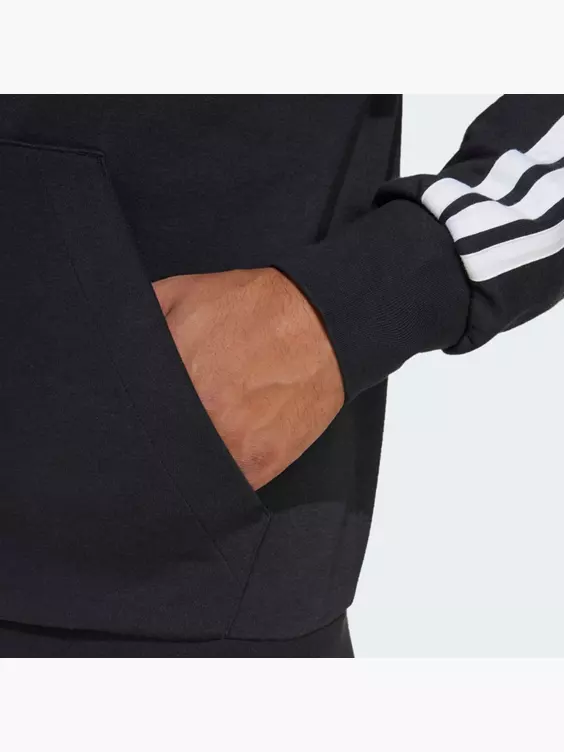 adidas Essentials 3-Streifen French Terry Kapuzenjacke