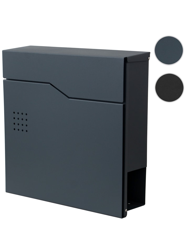MCW Briefkasten B30 mit Zeitungsfach, Anthrazit günstig kaufen onesize