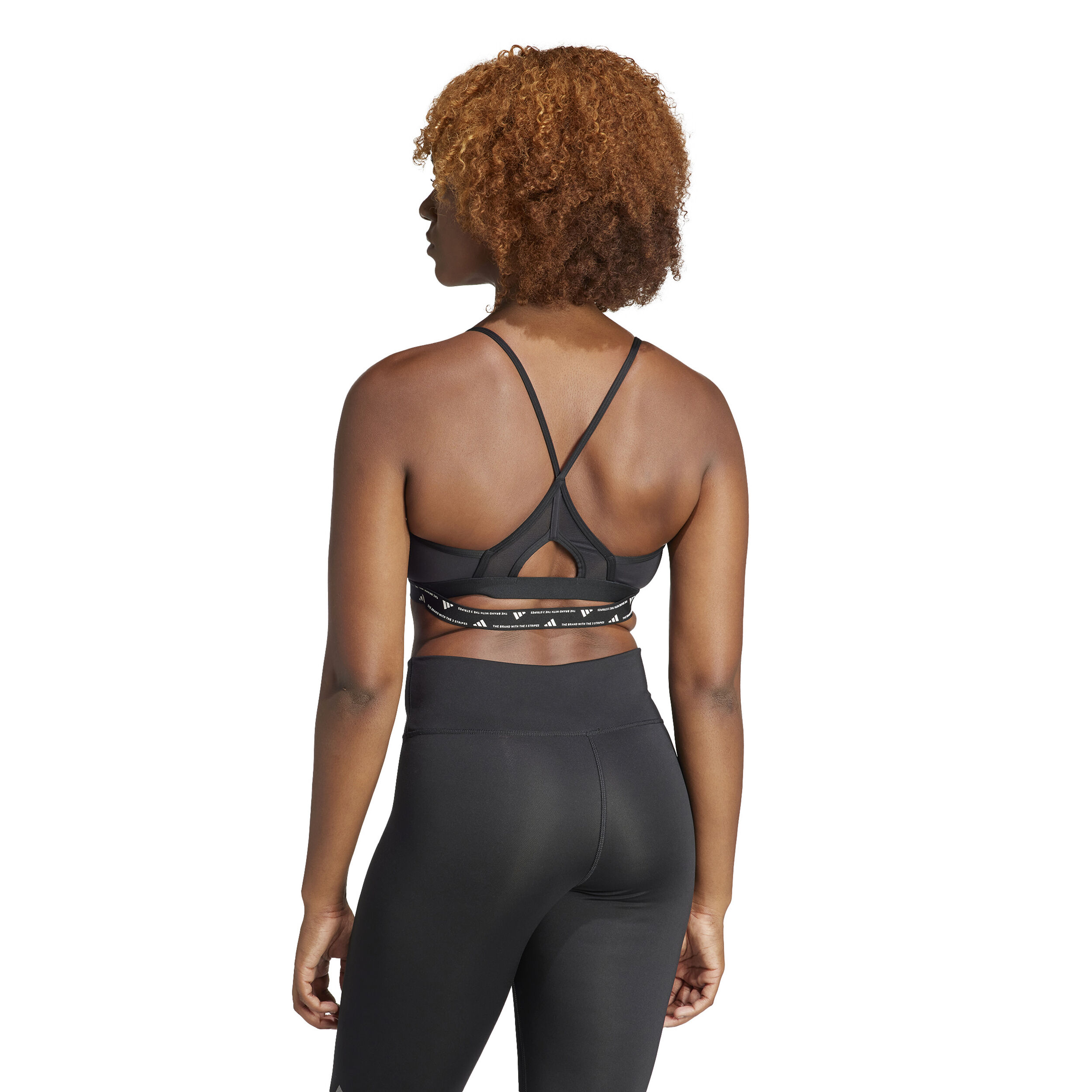 Aero Court Sport-BH Damen - Schwarz