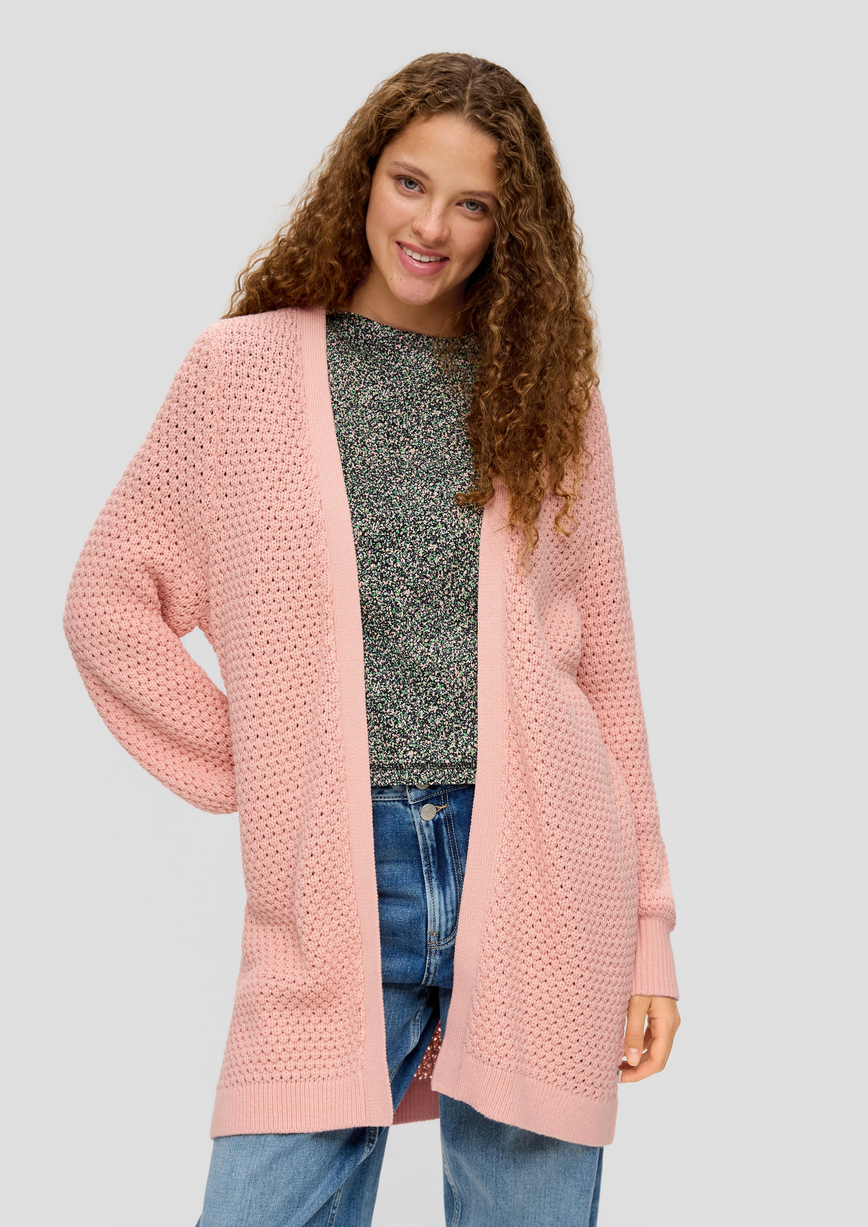 Weiche Strickjacke aus Baumwollmix  2138023-2013