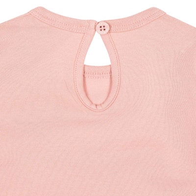 Tunika langarm, rosa für Mädchen