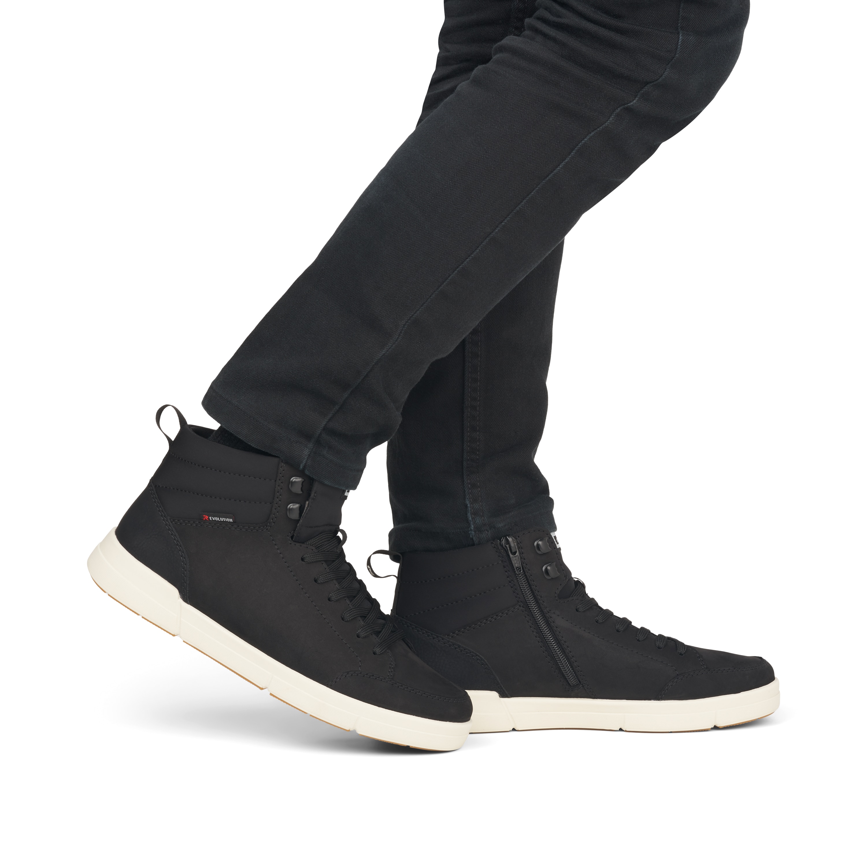 Rieker Herren Sneaker High diamond black