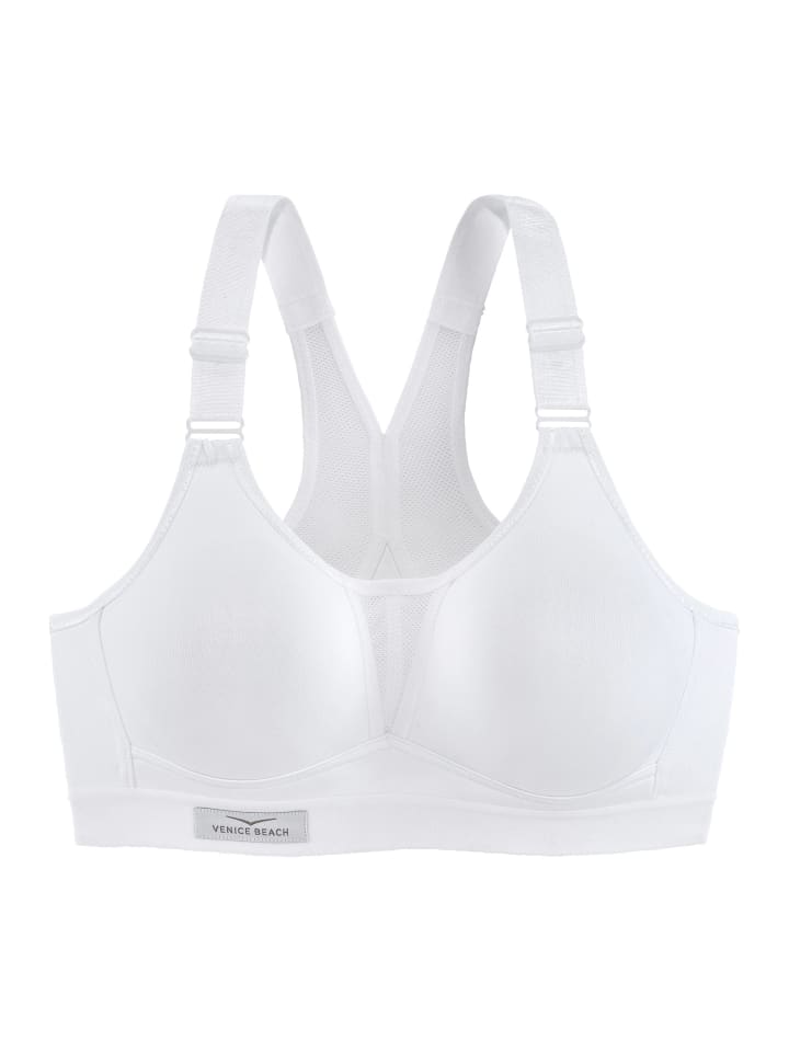 Venice Beach Sport-BH in weiß günstig kaufen