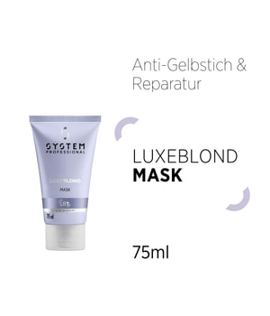 System Professional LipidCode LuxeBlond Haarmaske 75 ml