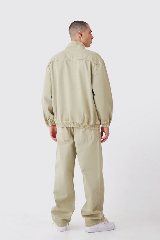 Lockere Jeans mit elastischem Bund