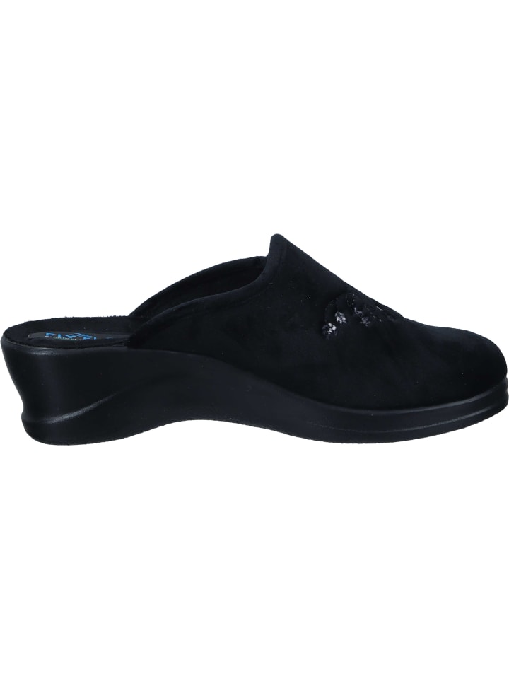 FlyFlot Pantoffeln in schwarz günstig kaufen
