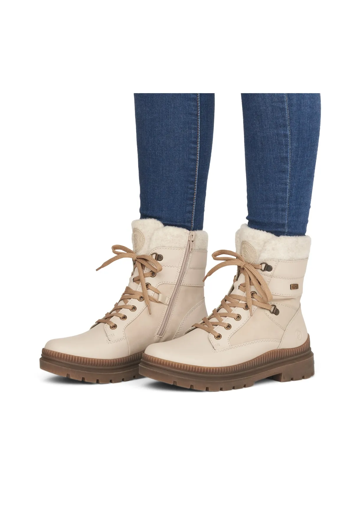 Remonte  Stiefelette - Braun - Blockabsatz