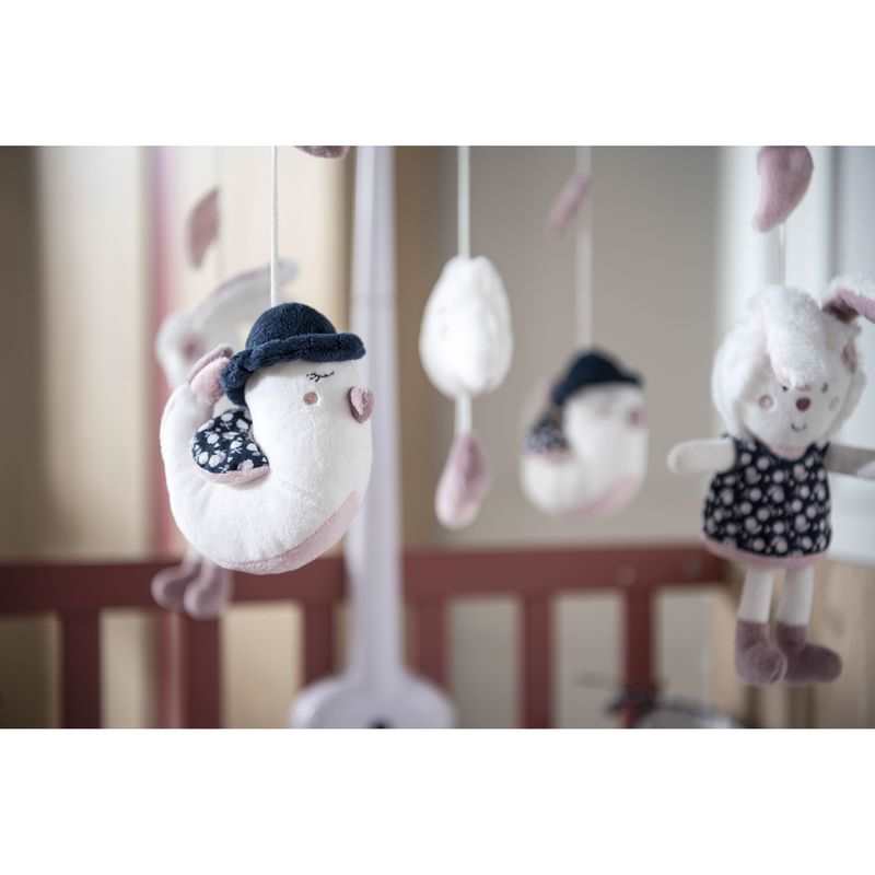 Mobile musical Miss fleur de lune