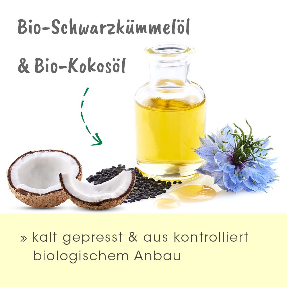 insektoVet Ergänzungsfutter & Aufzucht insektoVet Bio Kokos Schwarzkümmel Öl