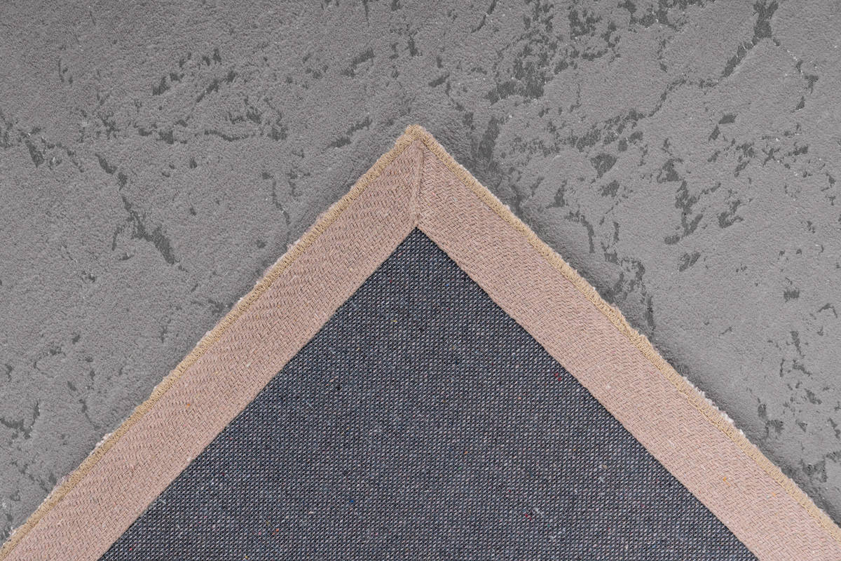 me gusta Teppich Taupe / Silber 120cm x 170cm