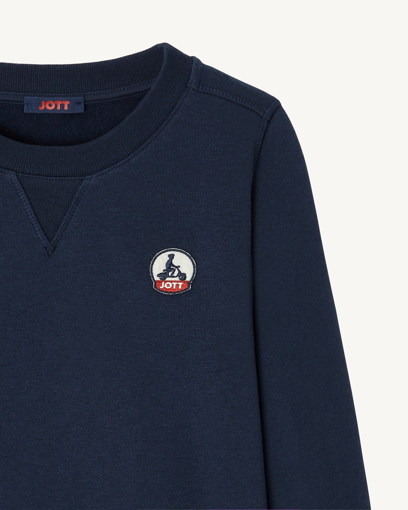 Sweat enfant en coton biologique Marine Barcelos