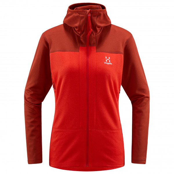 Haglöfs - Women's Roc Flash Mid Hood - Fleecejacke