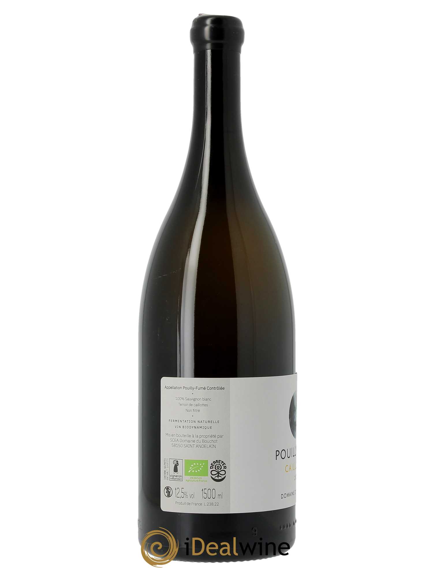 Pouilly-Fumé Les Caillottes Domaine du Bouchot  2021 - Lot de 1 Magnum