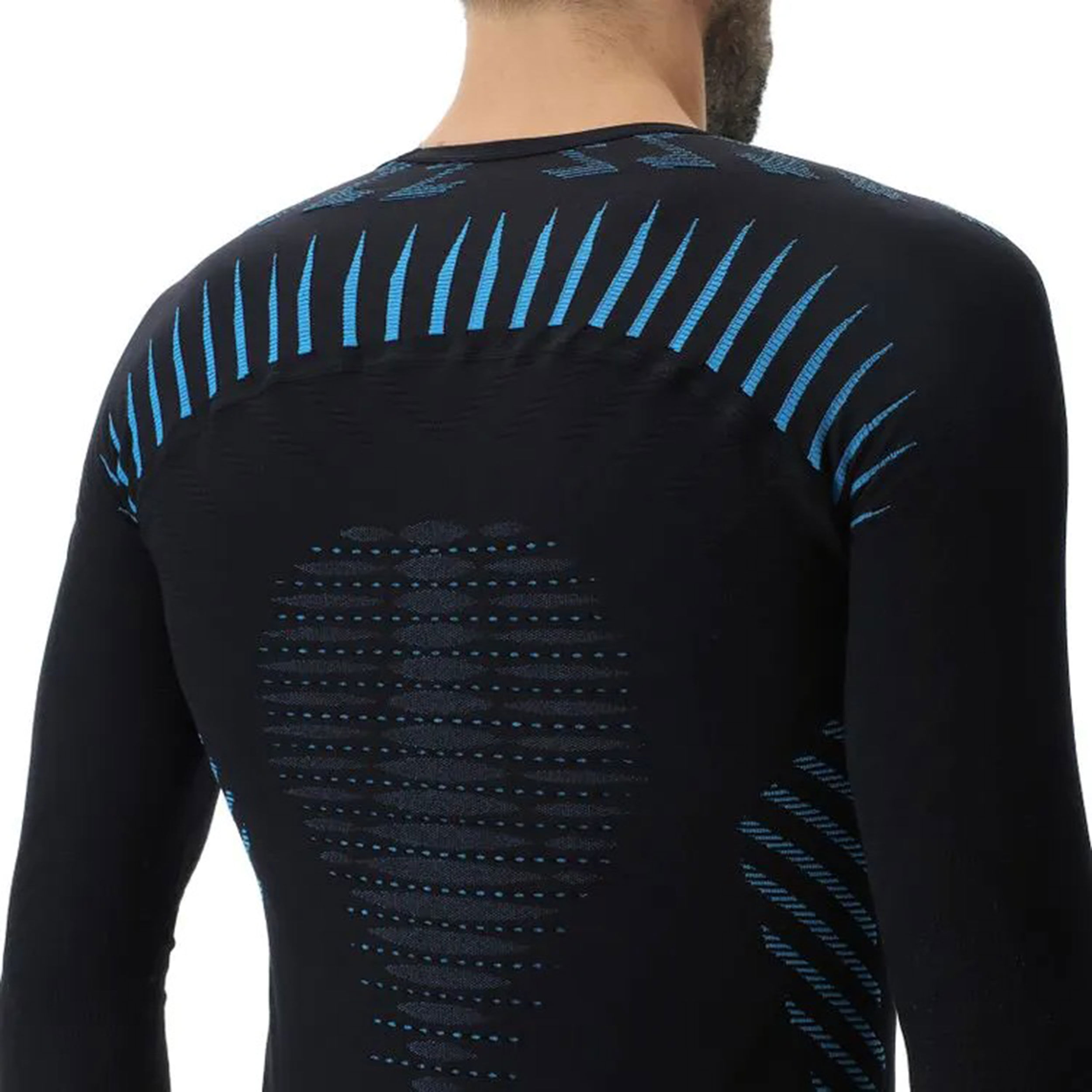 Ultra 1 OW Longsleeve Herren - Schwarz, Blau