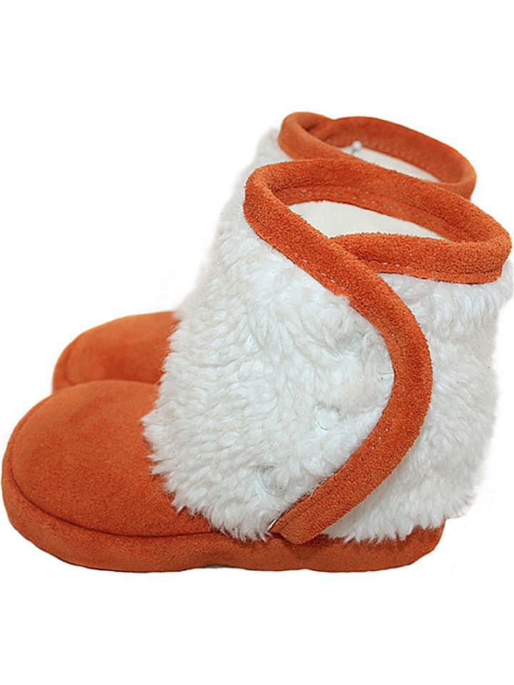 Hobea Winter-Krabbelschuhe in Orange günstig kaufen 20/21