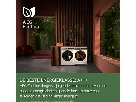 AEG Warmtepomp droogkast AbsoluteCare Série 8000 A+++ (TR88A64C)