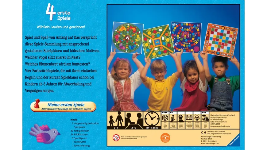 Ravensburger Spiel - 4 erste Spiele