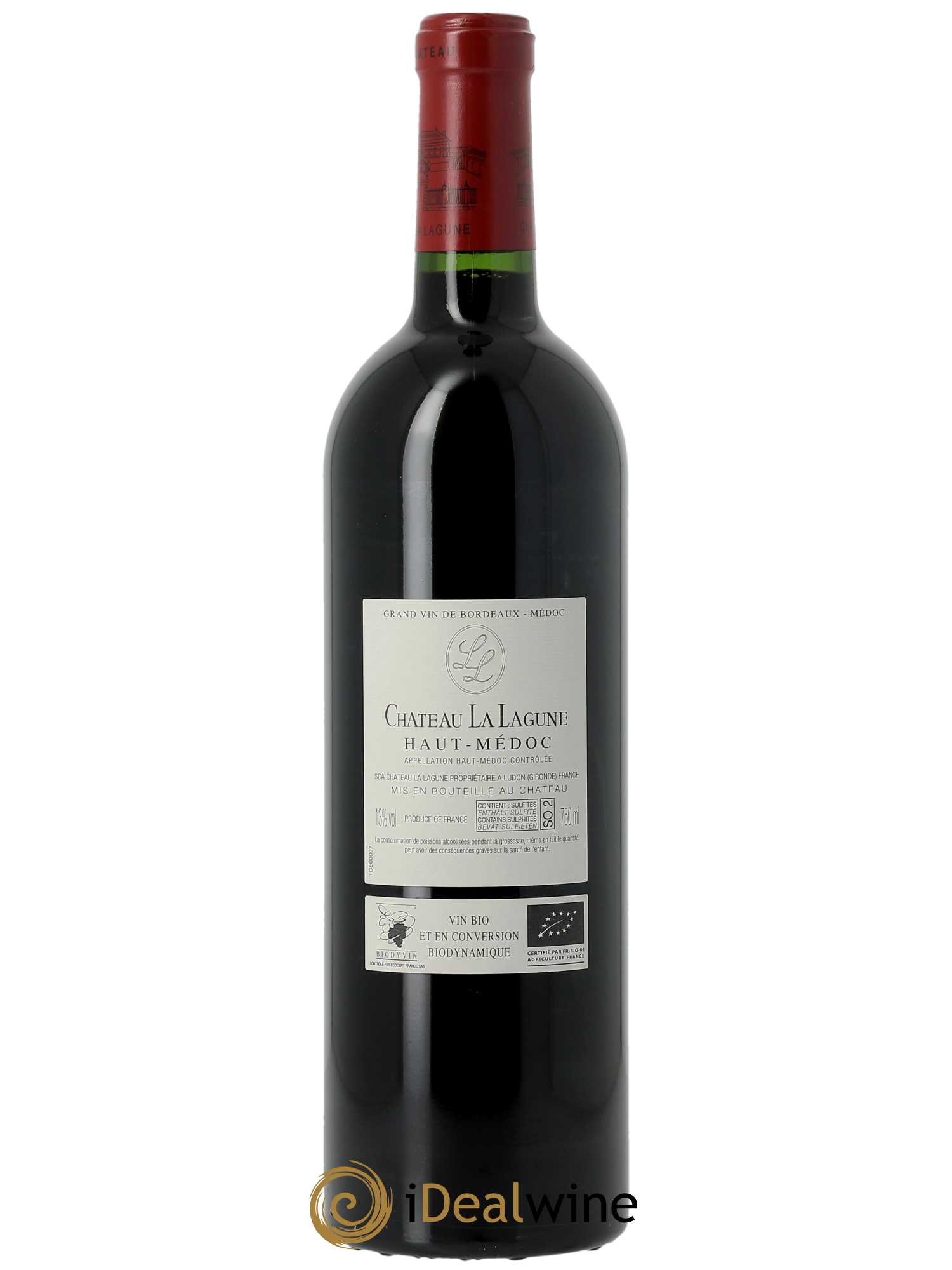 Château La Lagune 3ème Grand Cru Classé (CBO à partir de 6 bts) 2021 - Lot de 1 Bouteille