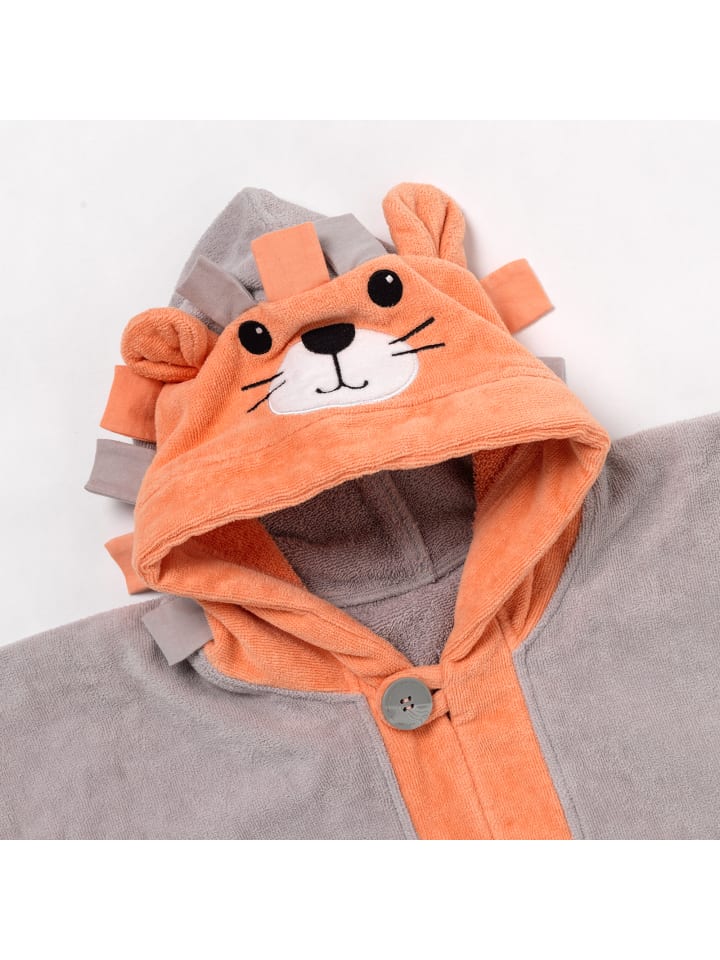 Schlummersack Frottee Badeponcho in Orange günstig kaufen 1-3 Jahre