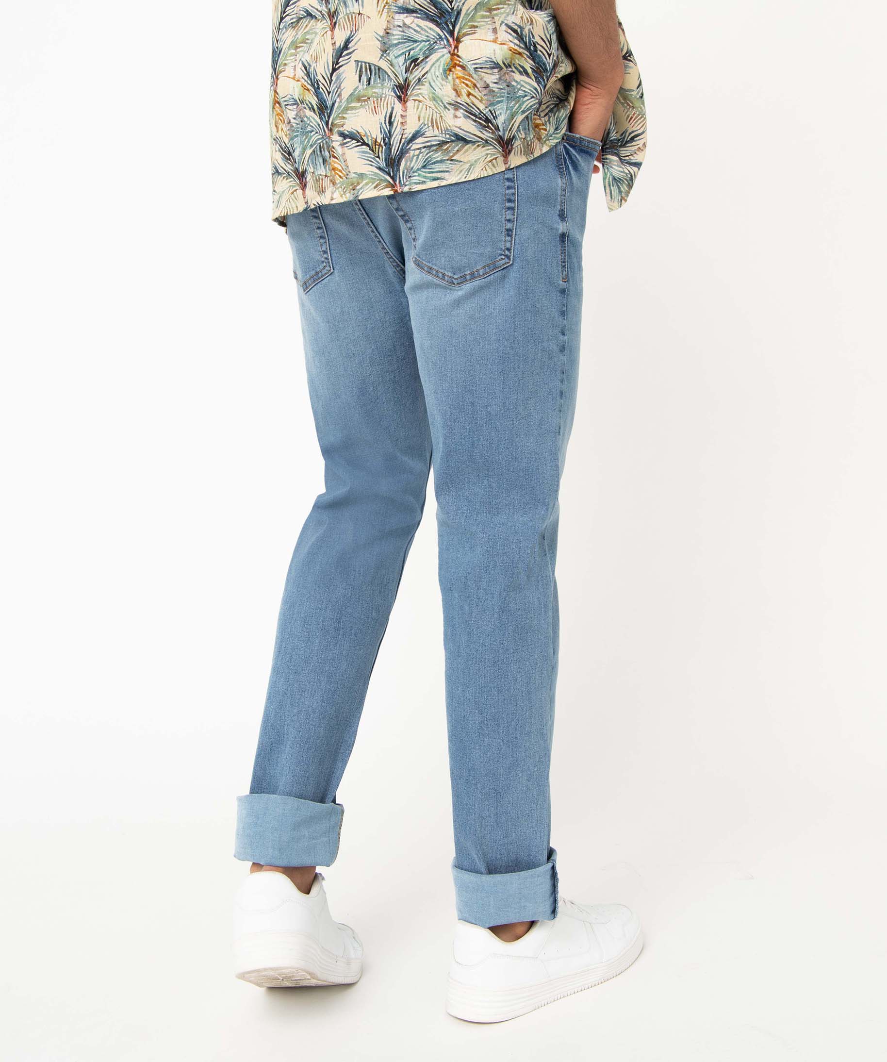 Jean homme écoresponsable coupe slim stone | GEMO