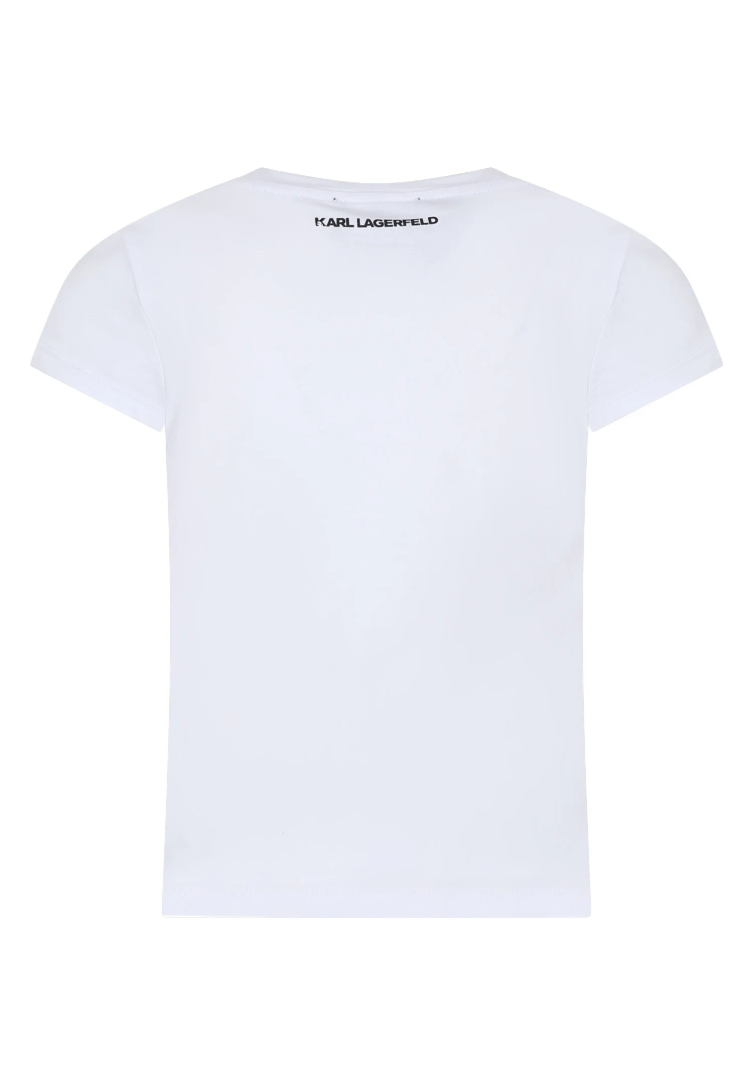 Camiseta infantil con estampado de KARL LAGERFELD