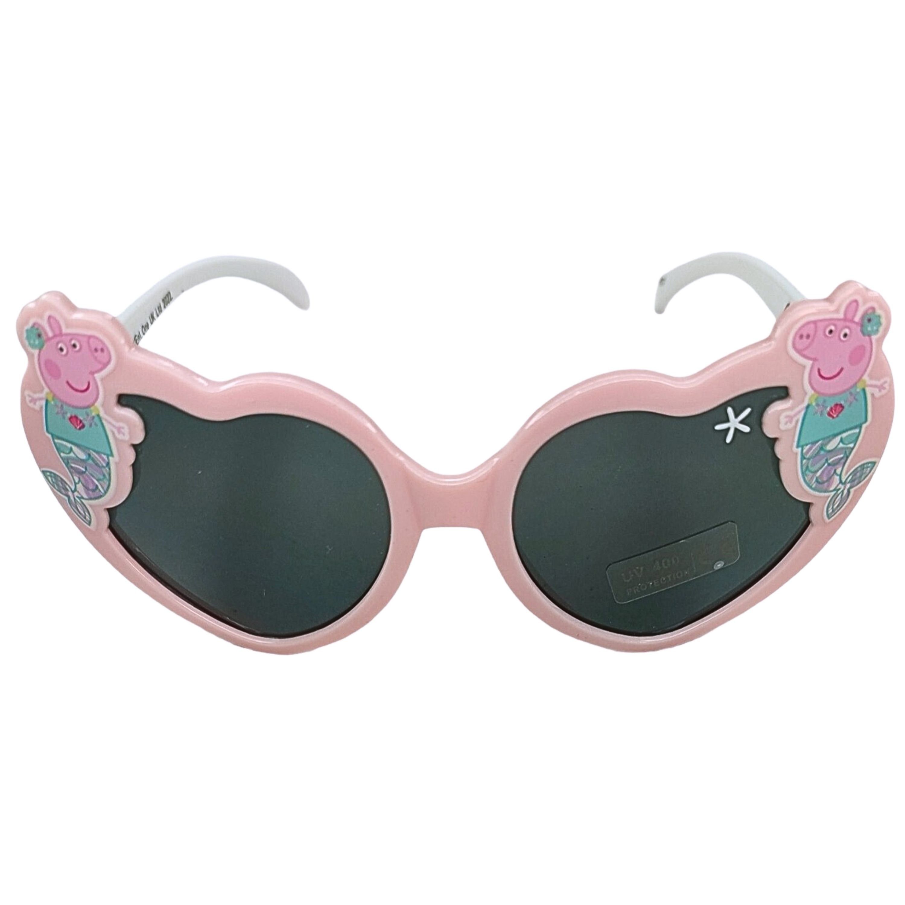 Peppa Pig Sonnenbrille Peppa Wutz Meerjungfrau in Herzform mit 100% UV Schutz
