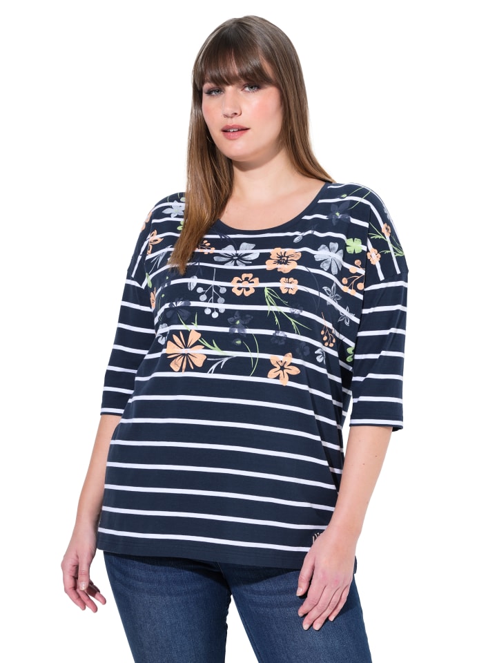 Ulla Popken Shirt in marine günstig kaufen