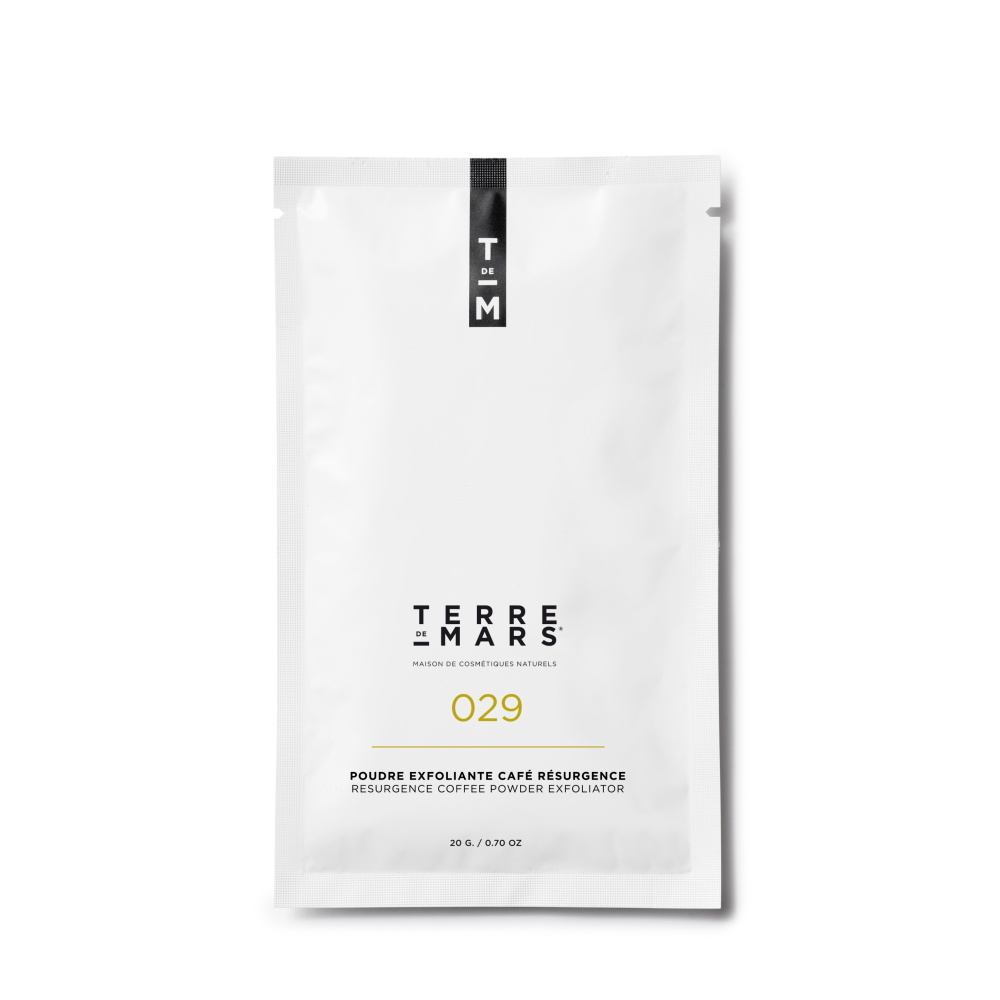 Terre de Mars 029 POUDRE EXFOLIANTE CAFÉ RÉSURGENCE 20g POUDRE EXFOLIANTE CAFÉ RÉSURGENCE
