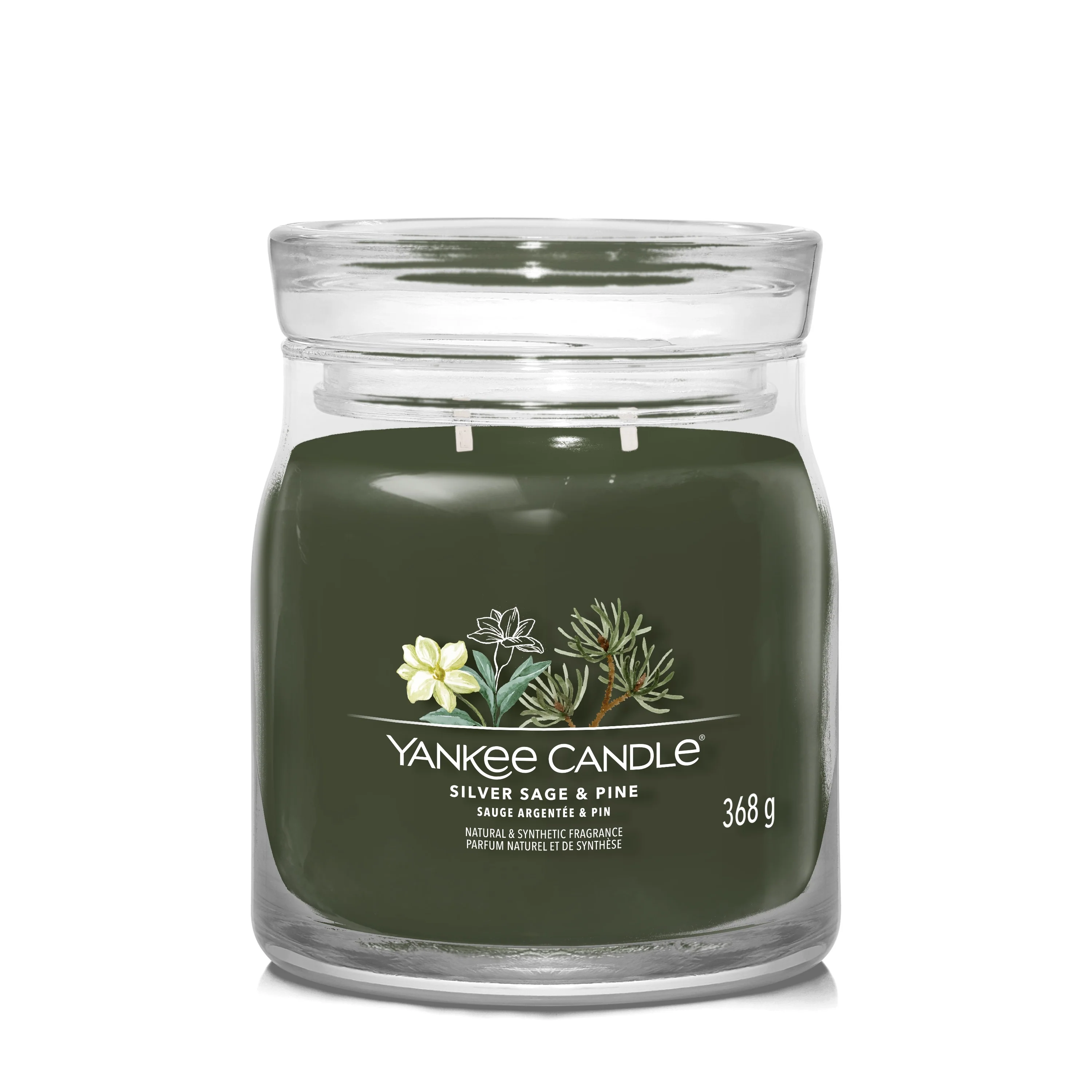 Mirisna svijeća Signature Jar Candles Silver Sage & Pine
