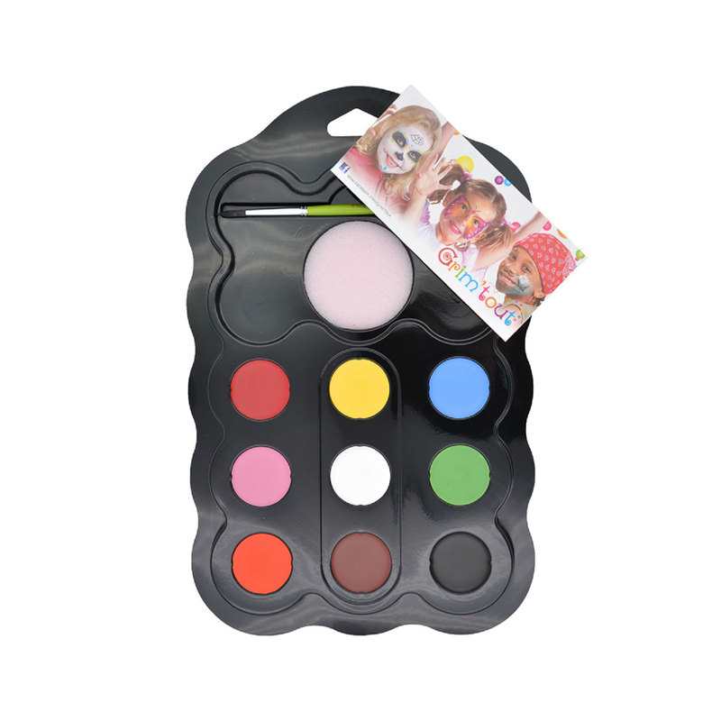 Palette de maquillage 9 couleurs Carnaval Grim’tout