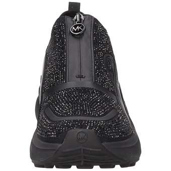 Michael Kors Sami Zip Trainer Sneaker in schwarz