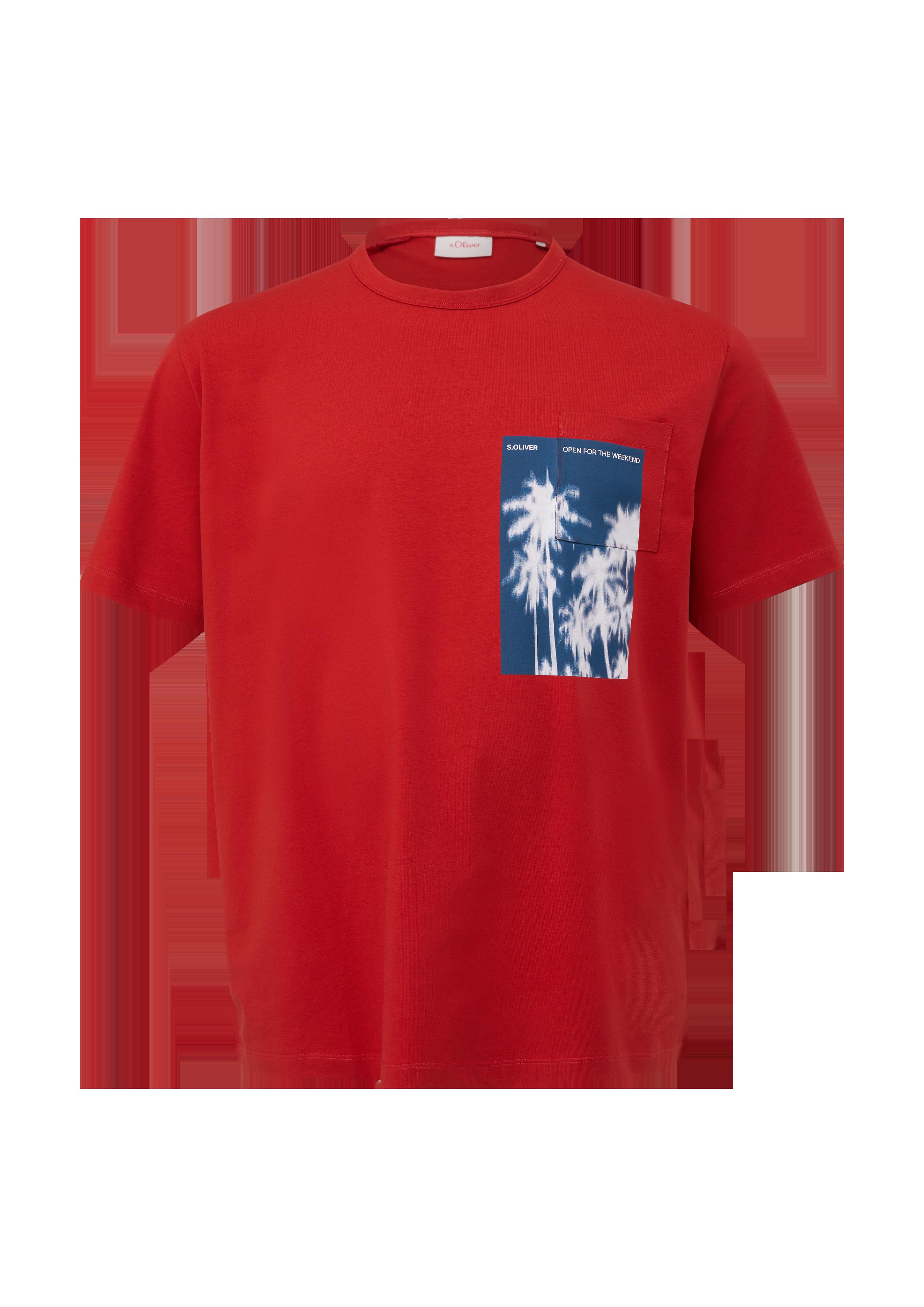 T-Shirt aus Baumwollstretch  2135628-30D1