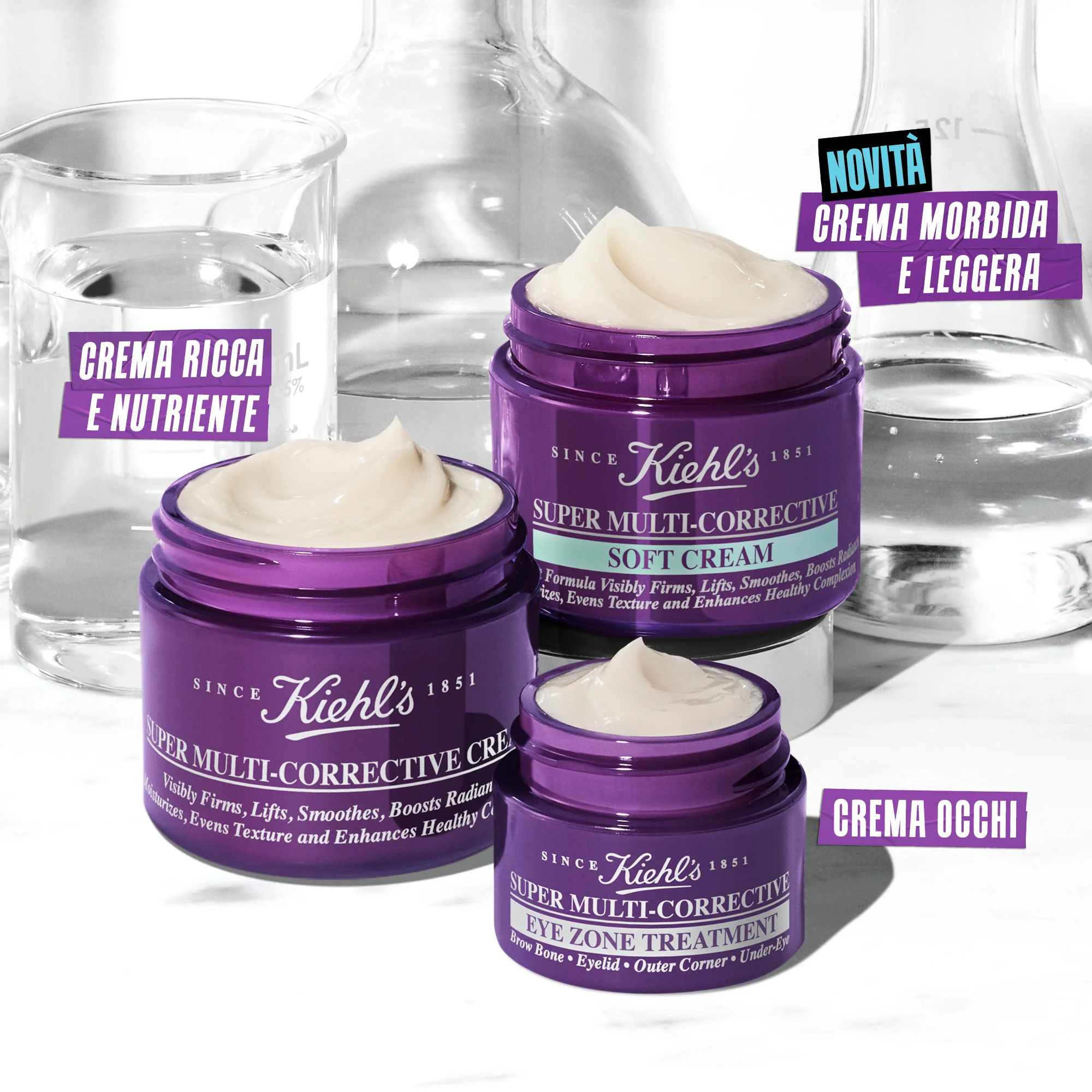 Anti-aging super multikorrigerende myk krem - 24-timers global effekt ansiktsbehandling, 24-timers anti-rynke ansiktsbehandling, 24-timers fuktighetsgivende ansiktsbehandling