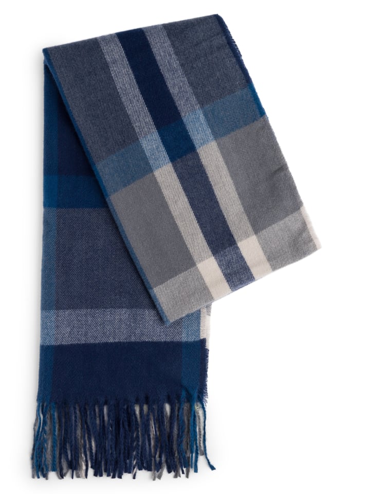 Nils Sundström Schal in blau taupe - 0002 günstig kaufen onesize