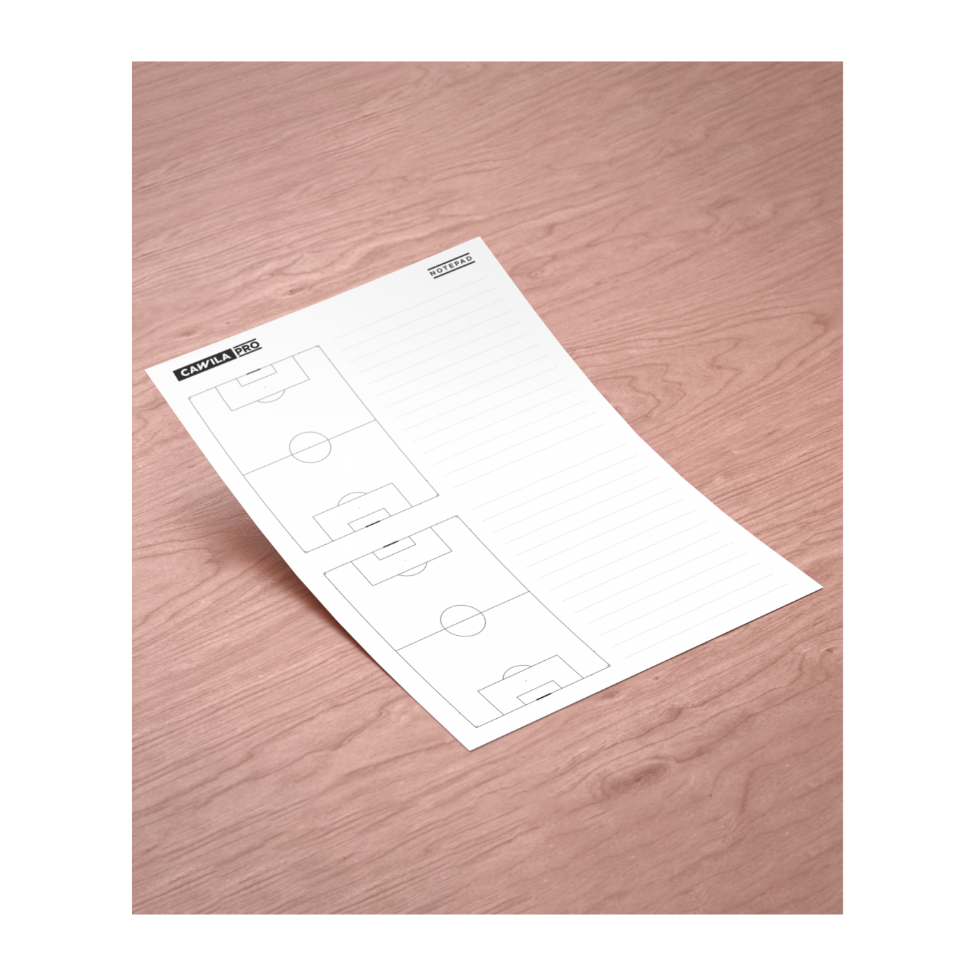 Cawila PRO 50 Blatt A5 Notepad Lehrblock Weiss
