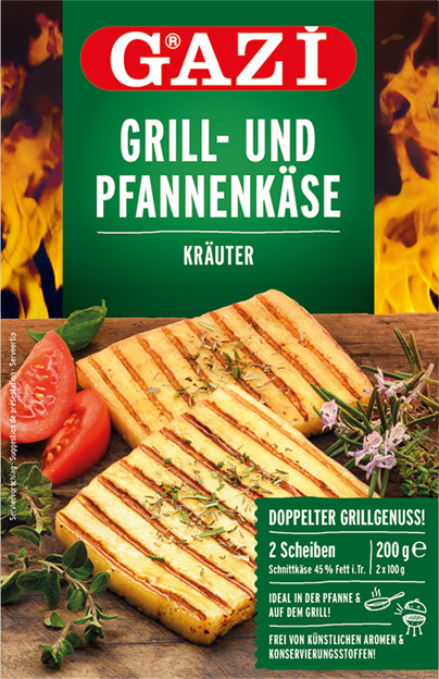 Gazi Grill- und Pfannenkäse mediterran