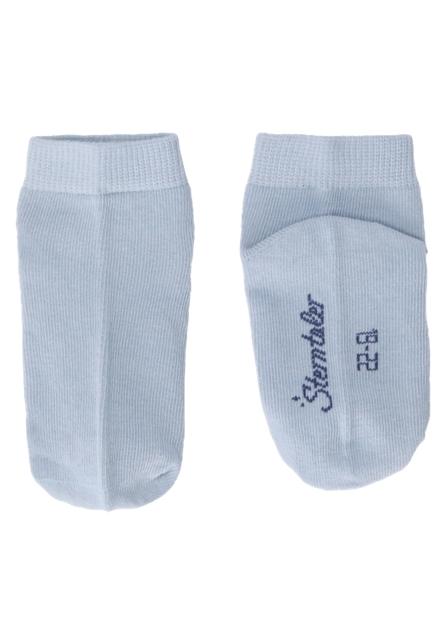 Socken im 3er Pack mit Rippenoptik in versch. Farben
