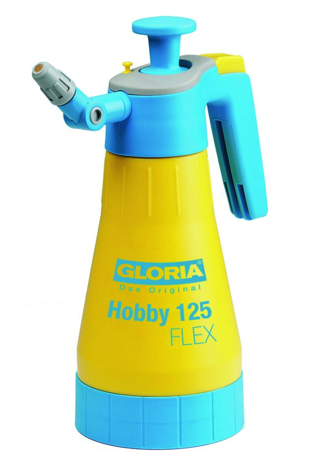 Pulvérisateur à pression Gloria 000025.0000 Hobby 125, réservoir de 1,25 l, fonction NBR à 360°